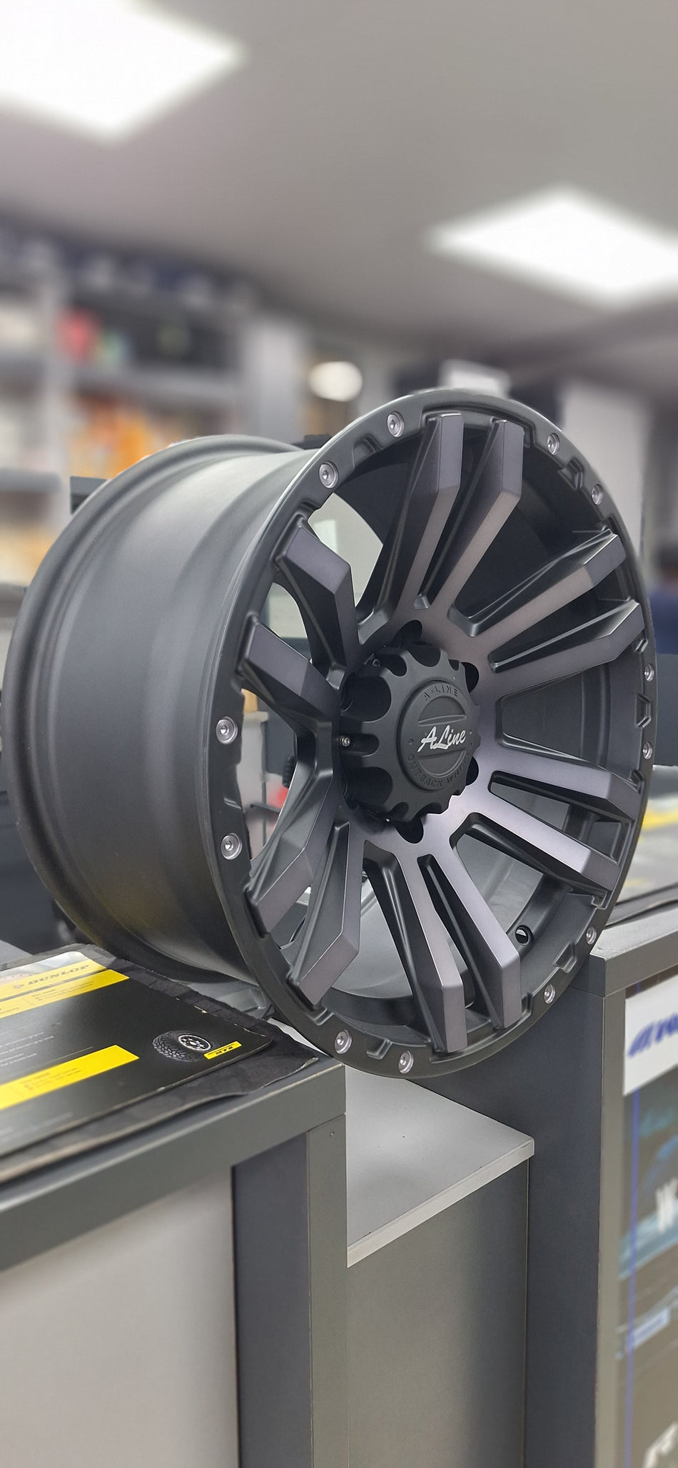 Scavenger 6/139/17"/17X9/ET-10 Satin Black Tint Smoke (PRICE PER SET)
