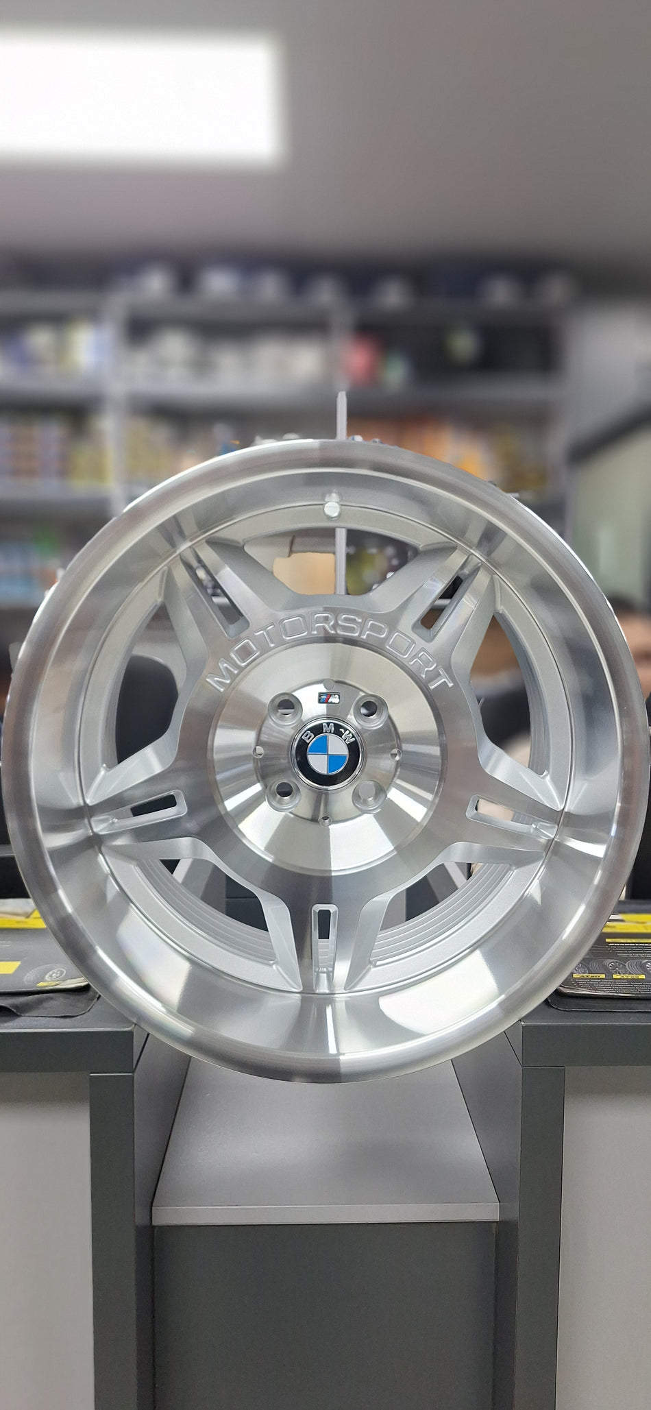 BMW M/SPORT POLISH FACE 4/100/17/17X8.5/10/ET15/ET20 (PRICE PER SET)