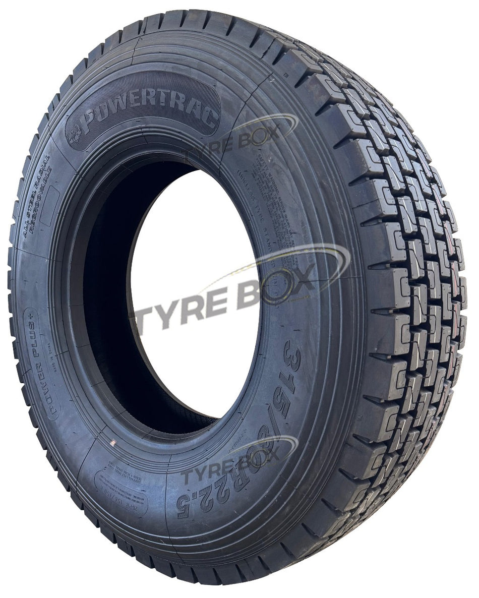 Powertrac Power Plus 315/80R22.5 20PR 156/150K Drive/Block