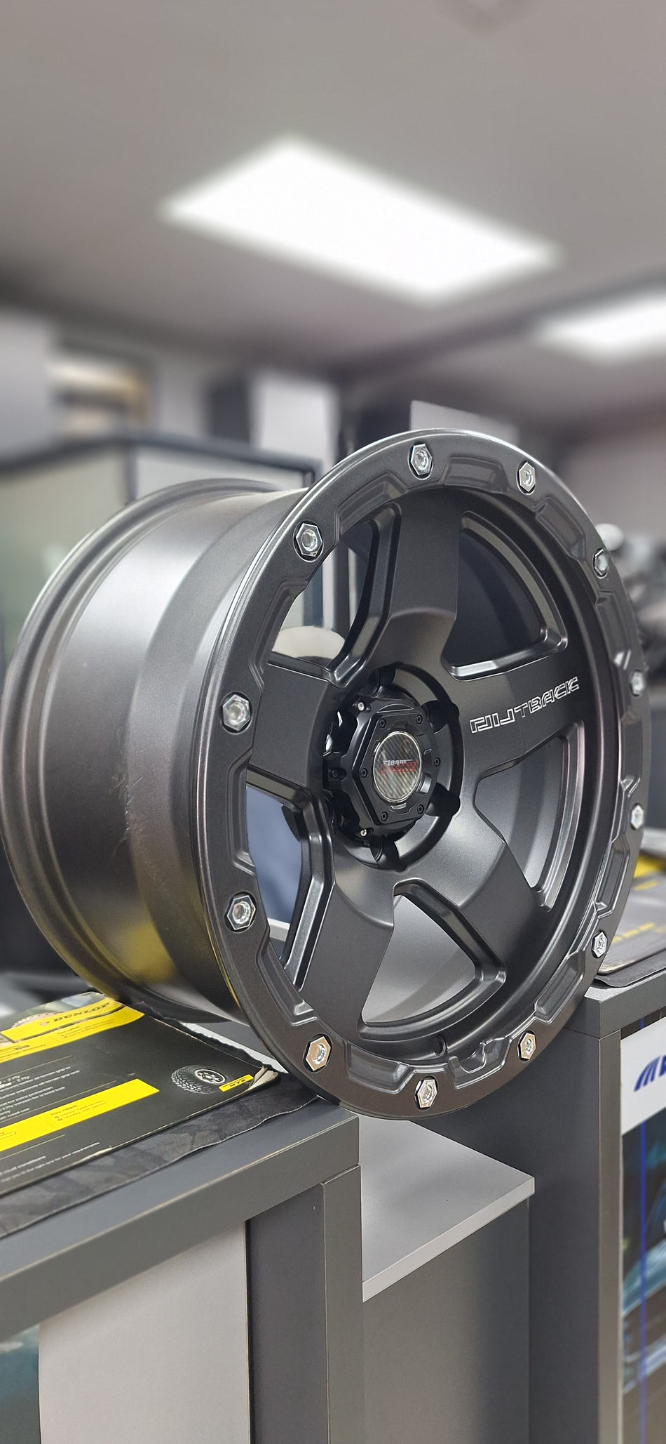 ORIGIN GRAPHITE 6/139/18"/18X9.5/ET-5 (PRICE PER SET)