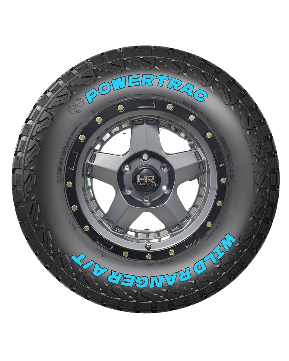 6/139/17"/17X8.5J/ET-0 with 265/65R17 Powertrac Wildranger A/T 112S